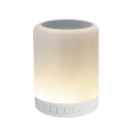 LED-bordslampa med justerbart ljus och trådlös högtalare Light Music Kampanj