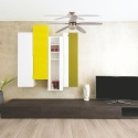 Takfläkt med lampa 5 blad reversibel funktion Windy Försäljning