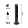 USB-tornfläkt och bordsfläkt, 2 hastigheter, 2,5 W Deskfan Rabatter