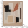 Abstrakt målning på duk i boho chic-stil 100x80 cm Seyla Katalog