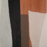 Abstrakt målning på duk geometrisk boho-chic 100x80 cm Naruk Erbjudande