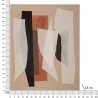 Abstrakt målning på duk geometrisk boho-chic 100x80 cm Naruk Katalog