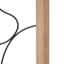 3D väggpanel i trä och metall, modern design, Astroy Rabatter