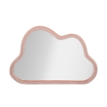 Väggspegel i molnform med ram i sammet 90x60 cm Cloud Kampanj