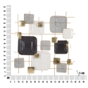 3D Dekorativ Panel i Abstrakt Geometrisk Stil Square Katalog