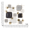 3D Dekorativ Panel i Abstrakt Geometrisk Stil Square Katalog