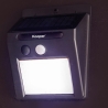 LED-trädgårdslampa med skymningssensor och 3 ljuslägen Fiora Rea