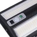 Solta LED-vägglampa med solpanel och sensor samt fjärrkontroll Rabatter