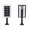 Solta LED-vägglampa med solpanel och sensor samt fjärrkontroll Rea