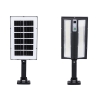 Solta LED-vägglampa med solpanel och sensor samt fjärrkontroll Rea