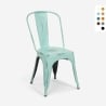 stolar industriell design metall vintage shabby chic stil steel old Kampanj