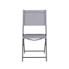 Hopfällbar utomhusstol med järnstomme polyester PVC Maratea Rabatter