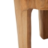 Handgjord pall i teak, etnisk stil Stold Katalog