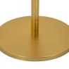 Högt bord i guldmetall modern design 41x80cm Doha Rabatter