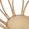 Rattan- och metallblomsterställ Panama Tower Rabatter