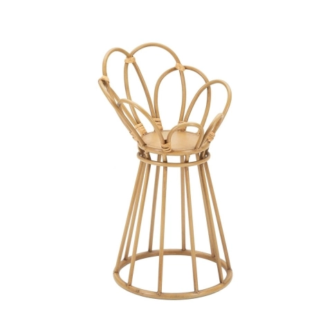 Rattan- och metallblomsterställ Panama Tower Kampanj