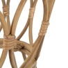 Rundt rottingbord med glasskiva 50x50 cm Panama Circle Katalog