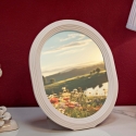 Ovally Oval Vit Fotoram i Resin 20x25 cm Försäljning