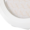 Ovally Oval Vit Fotoram i Resin 20x25 cm Rea