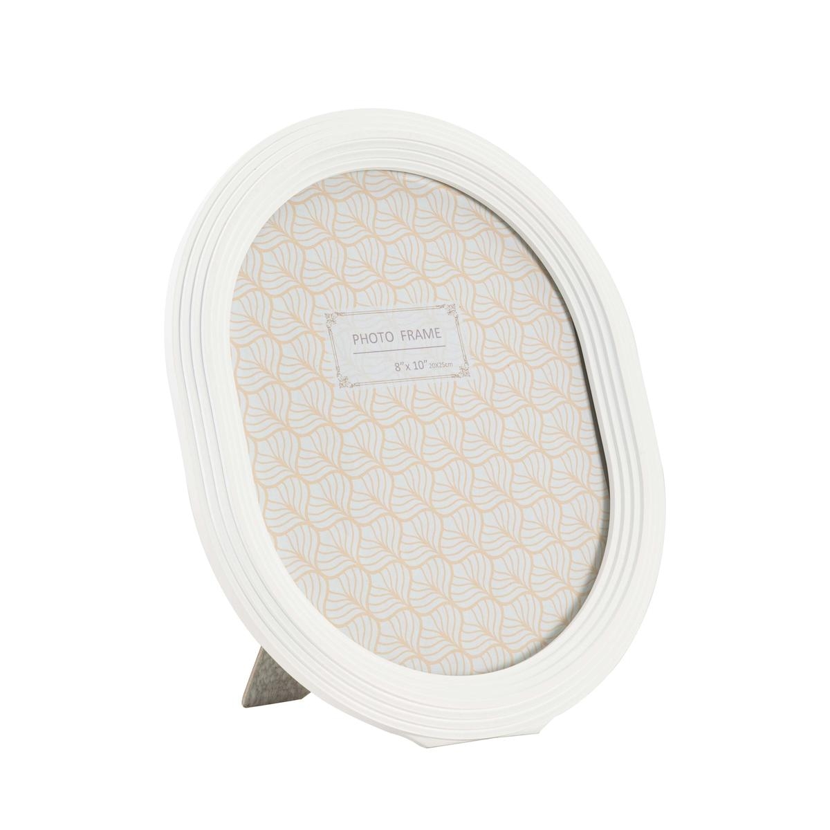 Ovally Oval Vit Fotoram i Resin 20x25 cm Kampanj Ovally Oval Vit Fotoram i Resin 20x25 cm Kampanj