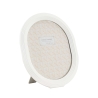 Ovally Oval Vit Fotoram i Resin 20x25 cm Kampanj