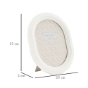 Oornice Ovally modern fotoram för bord 25x20cm Katalog