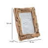 Stående fotoram i trä rektangulär 21x26 cm Nature Katalog