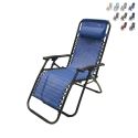 Reclinerbar och hopfällbar solstol för trädgård och strand Rio Rabatter