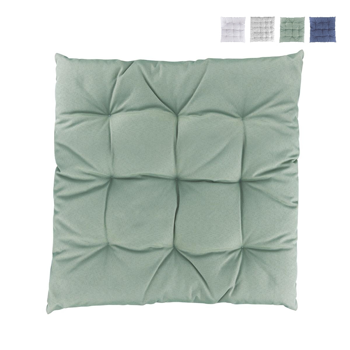 Cuscino sedia outdoor imbottito idrorepellente 50x45cm Omari Kampanj Cuscino sedia outdoor imbottito idrorepellente 50x45cm Omari Kampanj