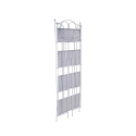 Scaffale 4 ripiani richiudibile in ferro 60,5x28xh.167cm bianco Ravun Bestånd