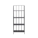 Scaffale da esterno 4 ripiani in ferro battuto richiudibile Durak Rabatter
