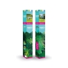 Gazebo 3x3 idrorepellente montaggio rapido con kit bianco Tropico Mått
