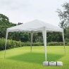 Gazebo estensibile verde 3x3 in alluminio richiudibile Rapido Försäljning