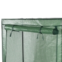 Växthus för balkong 100x50x150 cm med skyddsöverdrag Erona Rea