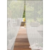 Magnetiskt insektsnät för dörr 130x220 cm dubbelhäftande tejp 8 magneter Zanzibar Val
