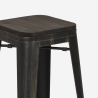 pall industriell design metall trä stil bar kök brush up 