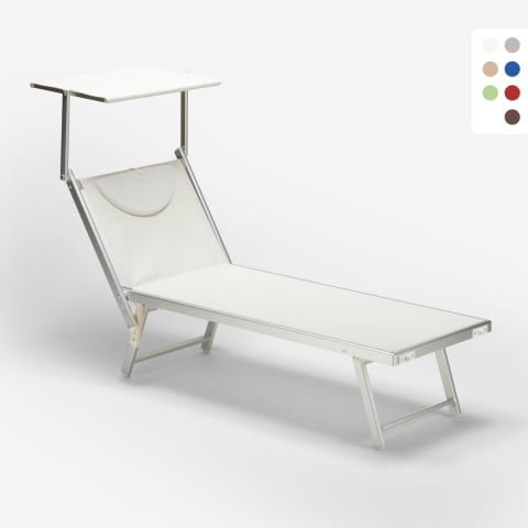 Solsäng Strand Hav i Aluminium Professionell Santorini Kampanj