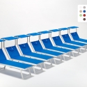 Erbjudande 20 Solsängar Strand Hav I Aluminium Santorini Kampanj
