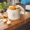 Köksburk för potatis i plåt med tryck och lock Försäljning