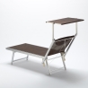 2 Solsängar Strand Hav I Aluminium Santorini Limited Edition Katalog