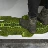 Dekorativ dörrmatta formad som krokodil Rea