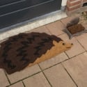 Dekorativ dörrmatta i kokosfiber formad som en igelkott Försäljning