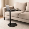 JAVEL Lågt, svart soffbord med modern, samtida design Försäljning