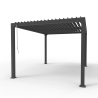 Bioklimatisk trädgårdspergola i aluminium 3x4m Manuell Trinidad Egenskaper