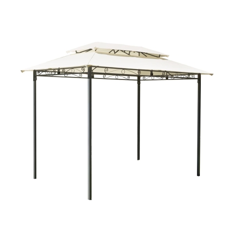 Järngazebo 3x2 för trädgård Illinois Kampanj