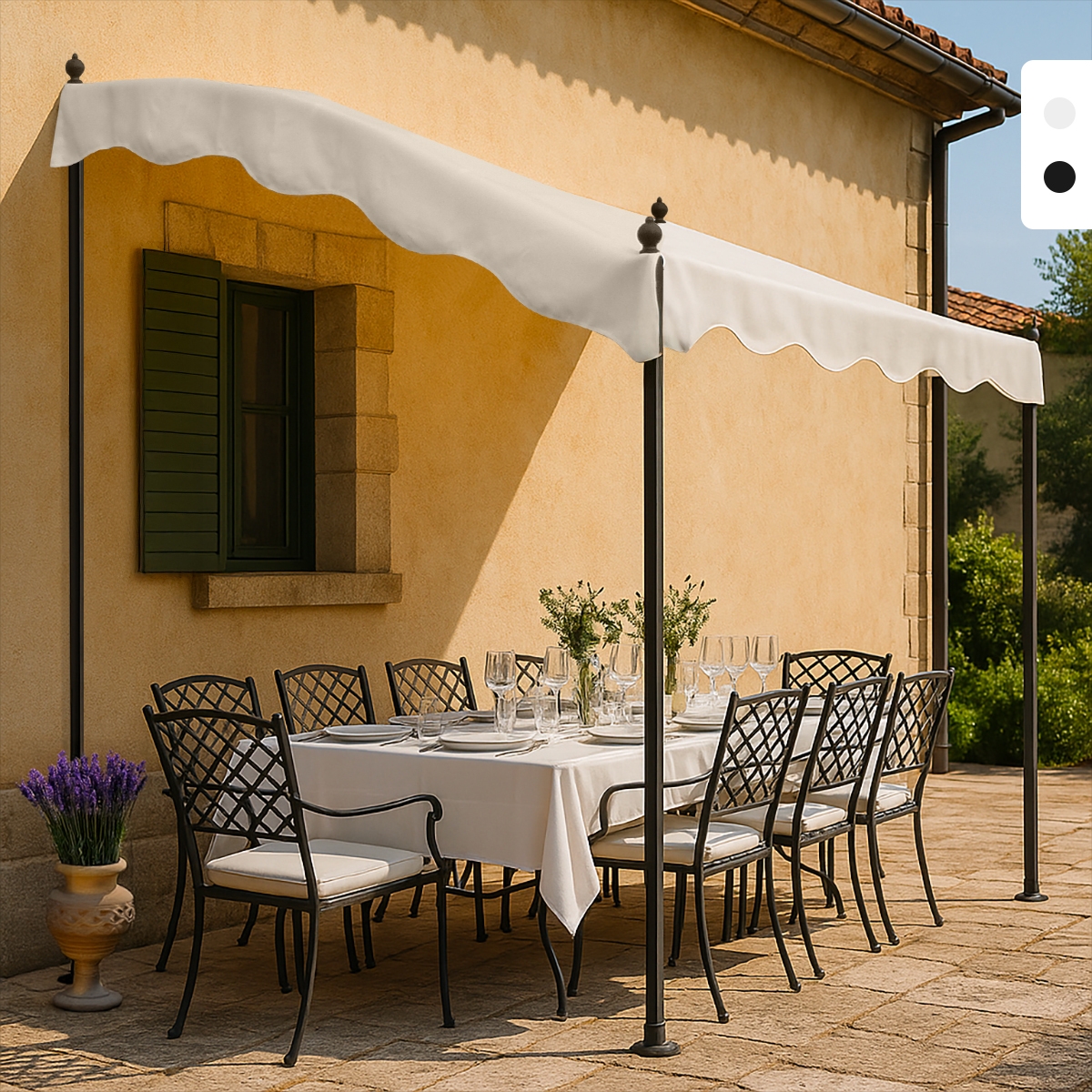 Paviljong 3x2 Meter Trädgård Stål Ingång Bar Hotell Pergola Val Paviljong 3x2 Meter Trädgård Stål Ingång Bar Hotell Pergola Val