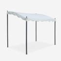 Paviljong 3x2 Meter Trädgård Stål Ingång Bar Hotell Pergola uv Katalog