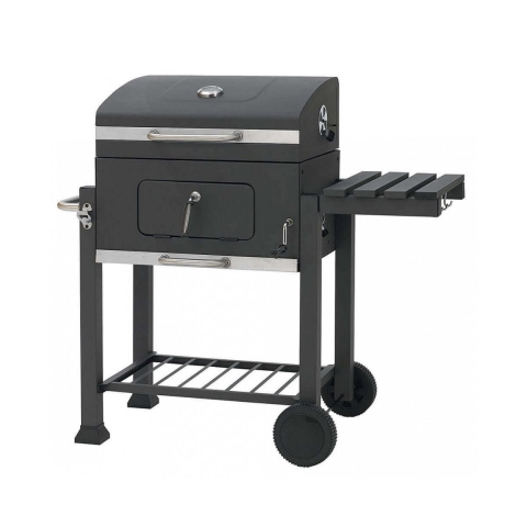 Kolgrill med hjul, 2 galler och lock Austin Kampanj