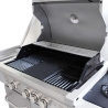 Gasolgrill 4 brännare rostfritt stål Texas Rea