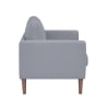 Modern 2-sits soffa i bomull 137x73x82cm Ramsey Egenskaper